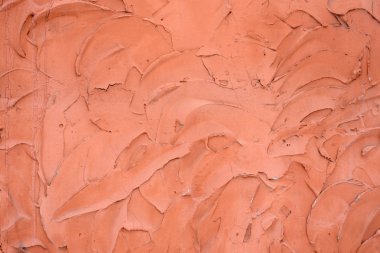 Kırmızı renk beton sıva soyut doku