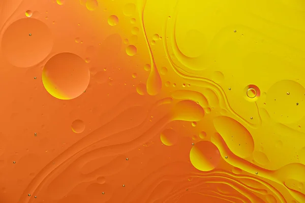 Abstract Orange Background Bubbles Smears Art Texture — Stock Photo, Image