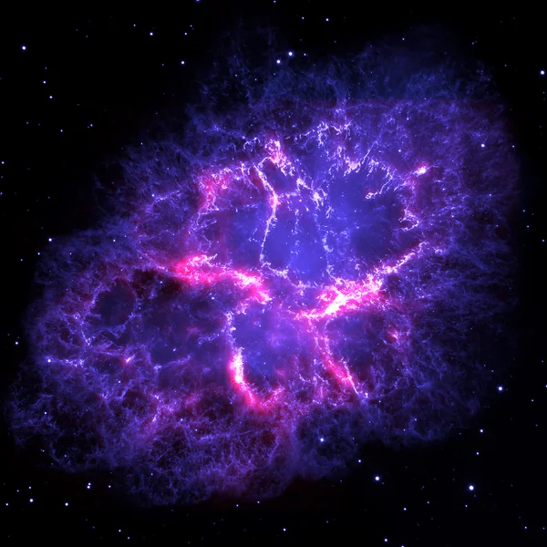 Νεφέλωμα του καρκίνου είναι ένα απομεινάρι του star έκρηξη σουπερνόβα. — Φωτογραφία Αρχείου