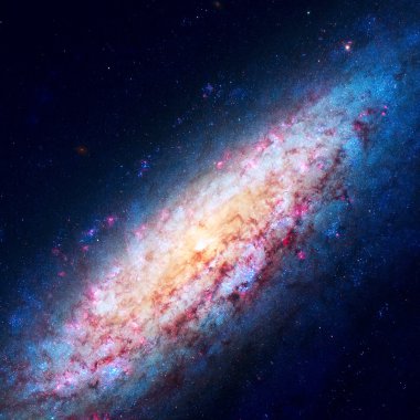 NGC 6503 bir alan cüce yerel boşluğu bulunan sarmal gökada.