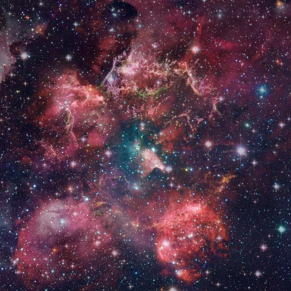 Nebulosa da pata do gato no espaço. — Fotografia de Stock