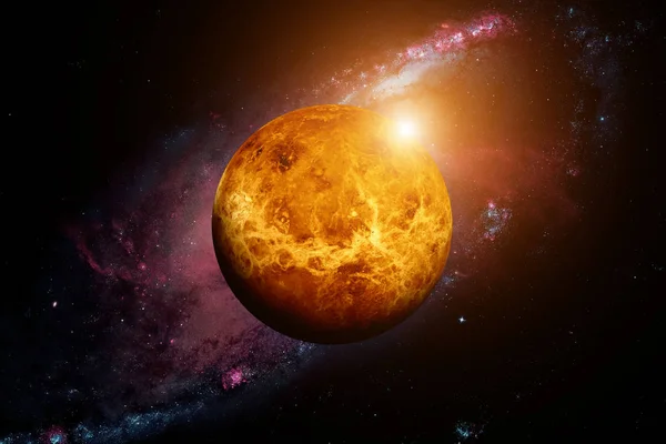 Planet Venus. Elements of this image furnished by NASA.