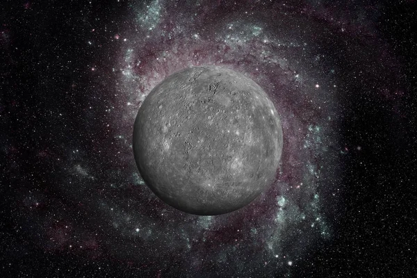 Планета Меркурий. Фон космоса. — стоковое фото