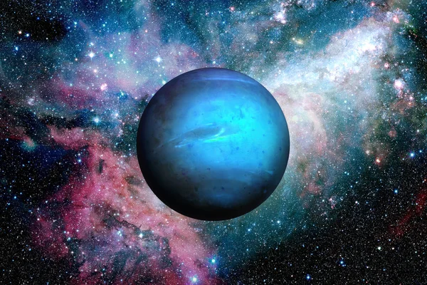 Il pianeta Nettuno. Sfondo dello spazio esterno . — Foto Stock
