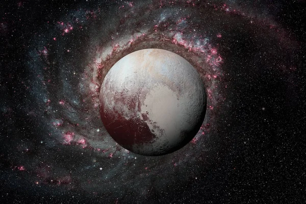 Pluto egy törpe bolygó a Kuiper-öv. — Stock Fotó