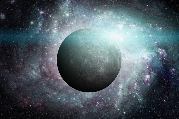 Planeta Mercur. Spațiu exterior fundal . — Fotografie, imagine de stoc