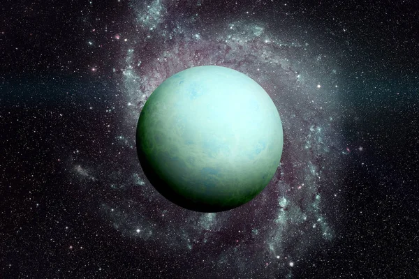 Planet Uranus. Elemente dieses von der NASA bereitgestellten Bildes. — Stockfoto