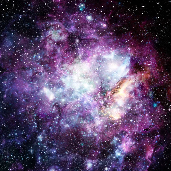 Galaxie und Nebel. Abstrakter Weltraum-Hintergrund. — Stockfoto