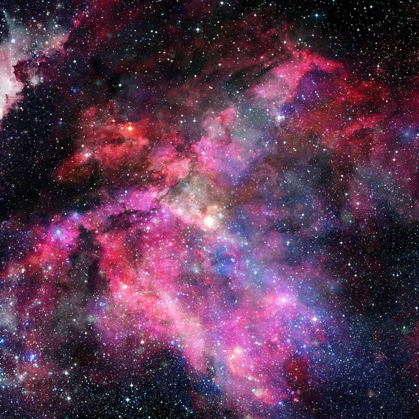 Galaxy och Nebulosa. Abstrakt utrymme bakgrund. — Stockfoto
