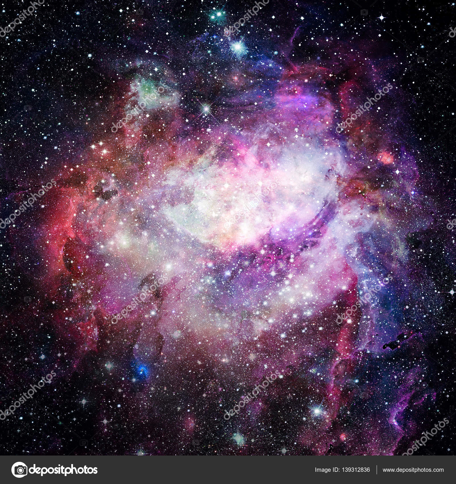 星雲や宇宙の星々 Nasaによって提供されたこの画像の要素 ストック写真 C Nasa Image