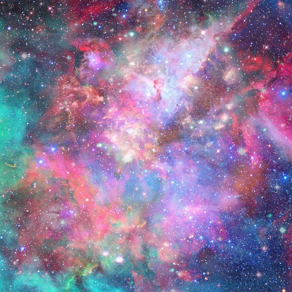 Nebula ve yıldızlar uzayda. Bu görüntünün elementleri NASA tarafından desteklenmektedir. — Stok fotoğraf