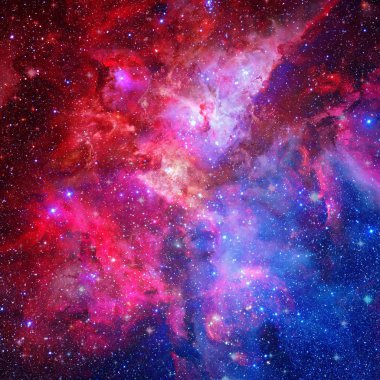 Güzel bulutsu, yıldızların ve galaksilerin.