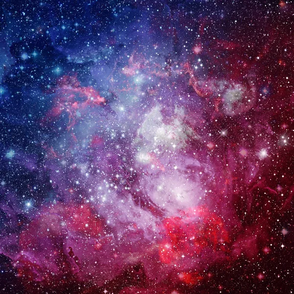 Bela nebulosa, estrelas e galáxias . — Fotografia de Stock