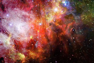 Evren yıldız, nebula ve galaksiyle dolu..