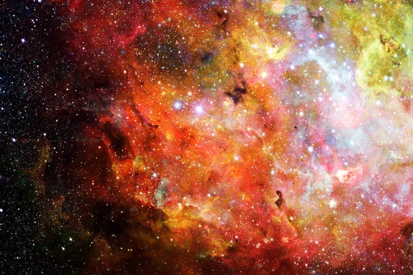 Abstract scientific background - galaxy and nebula in space. — Stock Photo, Image