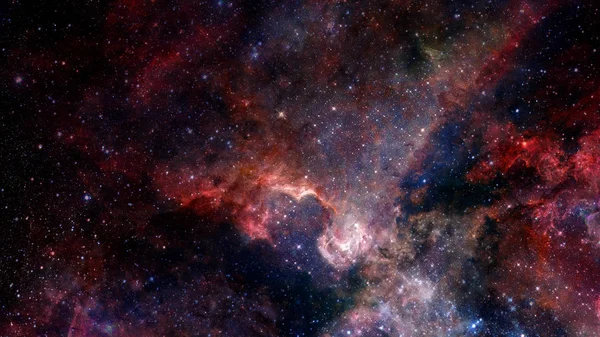 Galaxis az űrben. A NASA által berendezett kép elemei — Stock Fotó