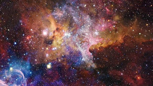 Nebulosor och galaxer. Delar av denna bild Möblerad av NASA — Stockfoto