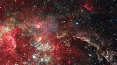 Galaksi uzayda. Bu görüntünün elementleri NASA tarafından döşenmiştir