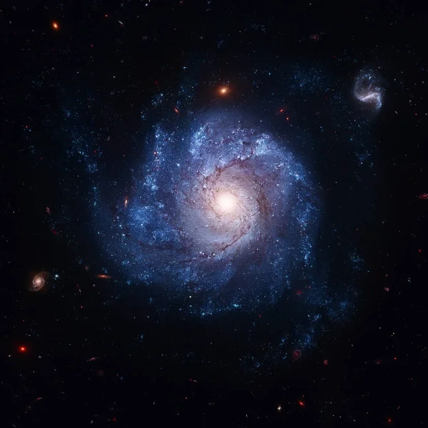 This striking spiral galaxy is home to a supernova, SN 2002fk. — Stock Photo, Image