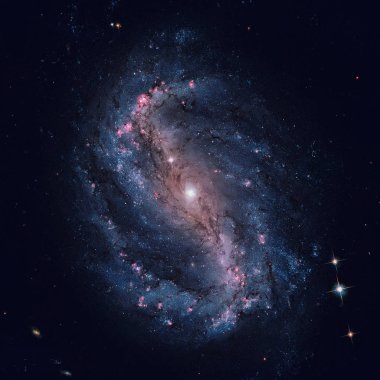 NGC 6217 küçük ayı takımyıldızı yönünde bulunan bir sarmal gökada.