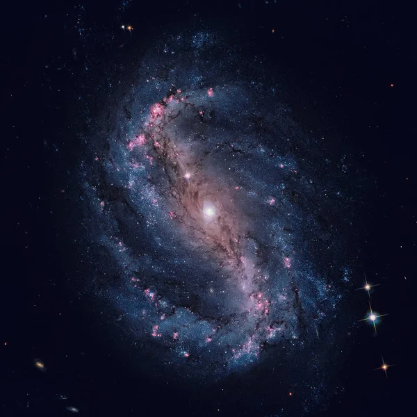 작은곰자리에 있는 나선은 하 Ngc 6217. — 스톡 사진