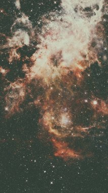 Evren yıldız, nebula ve galaksiyle dolu..