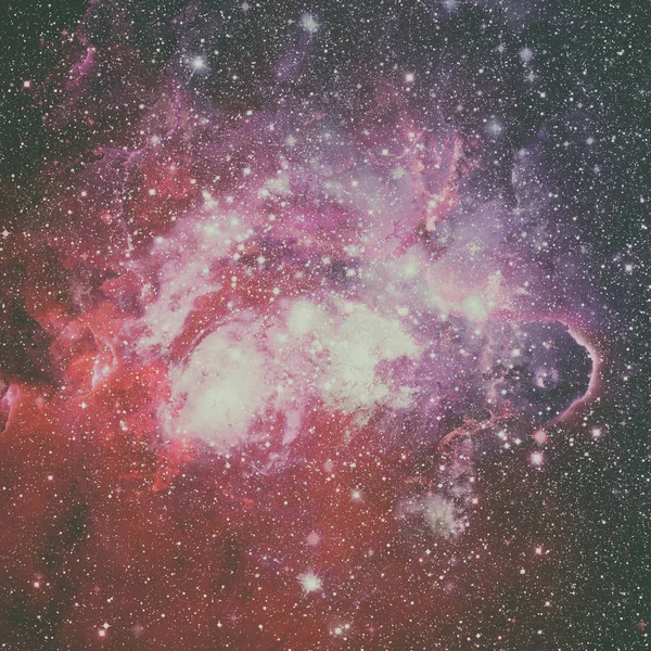 Bela nebulosa, estrelas e galáxias . — Fotografia de Stock