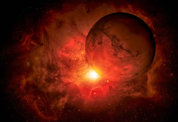 Güneş Sistemi - Mars. Güneş 'ten sonraki dördüncü gezegendir..