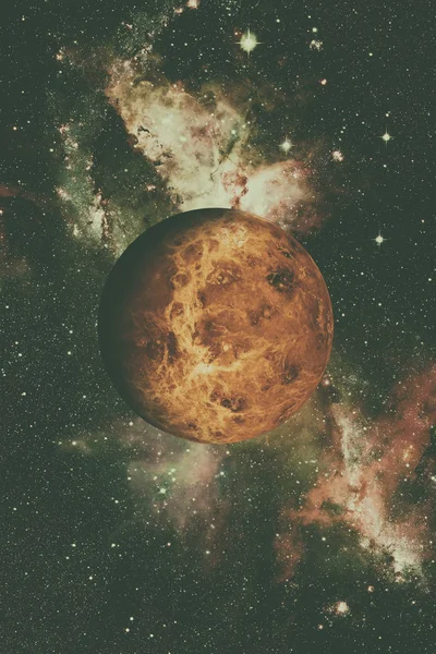 Planeten Venus. Delar av denna bild tillhandahålls av NASA. — Stockfoto