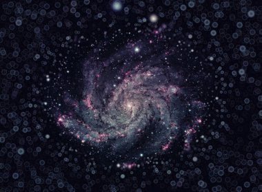 Kral ve Kuğu takımyıldızları içinde Gökadası.