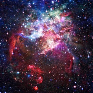 Uzayda nebula.