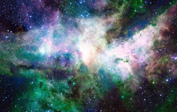 Derin uzayda nebula ve yıldızlar.