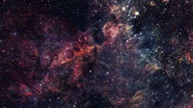 Süpernova patlamasının kalıntısı. Bu görüntünün elementleri NASA tarafından desteklenmektedir