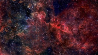 Süpernova patlaması kalıntısı. Bu görüntü furni unsurları