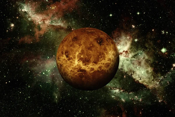 Πλανήτης Αφροδίτη. Στοιχεία αυτής της εικόνας που παρέχονται από τη NASA. — Φωτογραφία Αρχείου