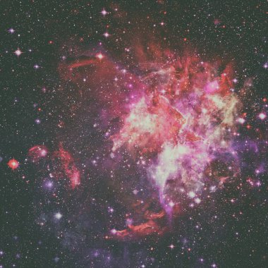 Güzel bulutsu, yıldızların ve galaksilerin.