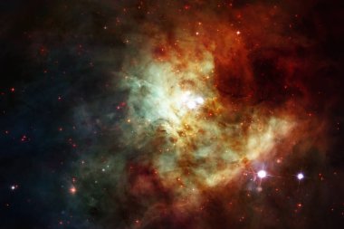 Soyut alan arkaplanı. Bu görüntünün elementleri NASA tarafından desteklenmektedir