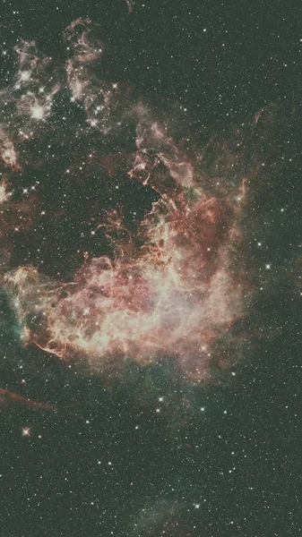 Galaksi uzayda. Bu görüntünün elementleri NASA tarafından döşenmiştir