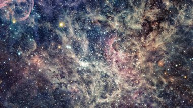 Evren yıldız, nebula ve galaksiyle dolu..