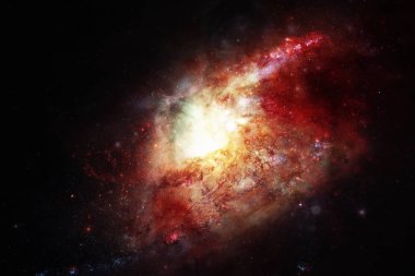 Derin uzay nebulada. Nasa tarafından döşenmiş bu görüntü unsurları.