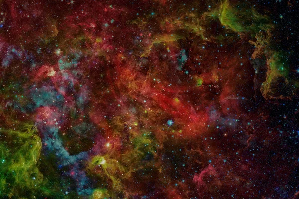 Nébuleuse et galaxies dans l'espace. Éléments de cette image meublés b — Photo