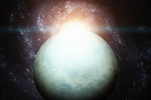 太陽系の天王星。Nasa から提供されたこのイメージの要素. — ストック写真