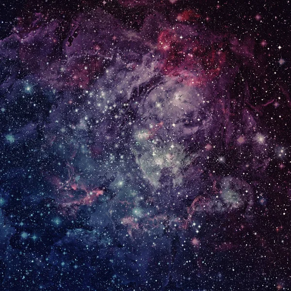 Krásné mlhoviny, hvězdy a galaxie. — Stock fotografie