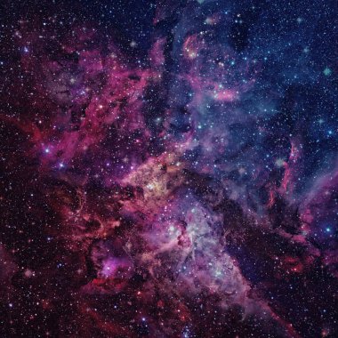 Güzel bulutsu, yıldızların ve galaksilerin.