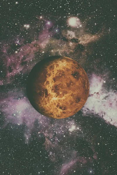 金星行星美国航天局提供的这一图像的要素. — 图库照片