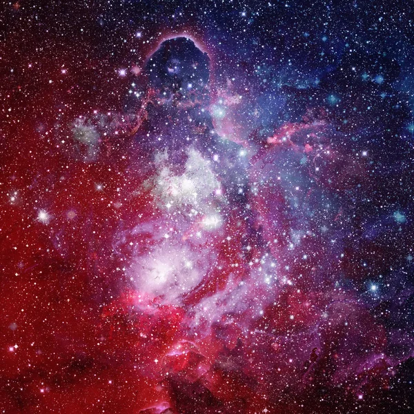 Hermosa nebulosa, estrellas y galaxias . —  Fotos de Stock