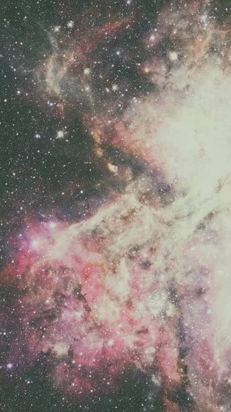 Galaxia y nebulosa. Fondo espacial. Elementos de este horno de imagen —  Fotos de Stock