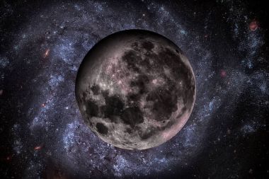 Güneş sistemi - toprak metalleri Moon. Ay Dünya'nın tek doğal oturdu.