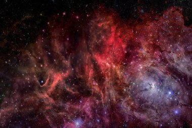 Evren yıldız, nebula ve galaksiyle dolu..