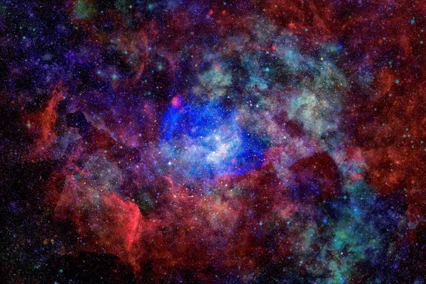 성운과 별들이 우주에 있습니다. NASA 가 제공 한 이형상의 요소들. — 스톡 사진